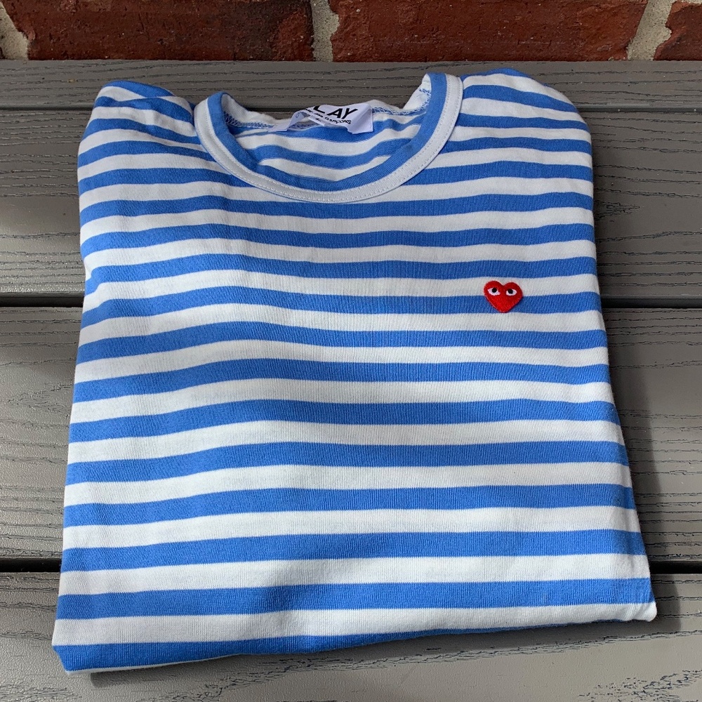 Comme des Garcons Play Stripe Tee